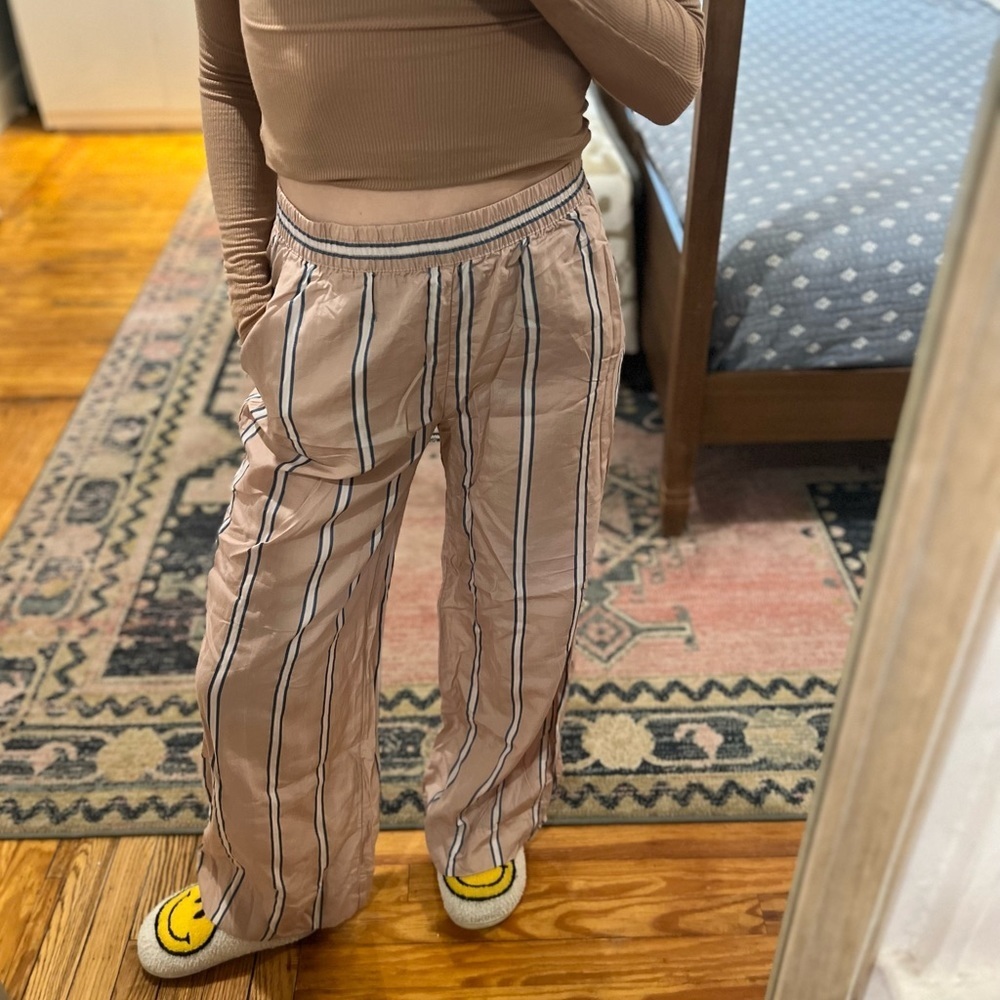 H&M Striped Lightweight Lounge Pants